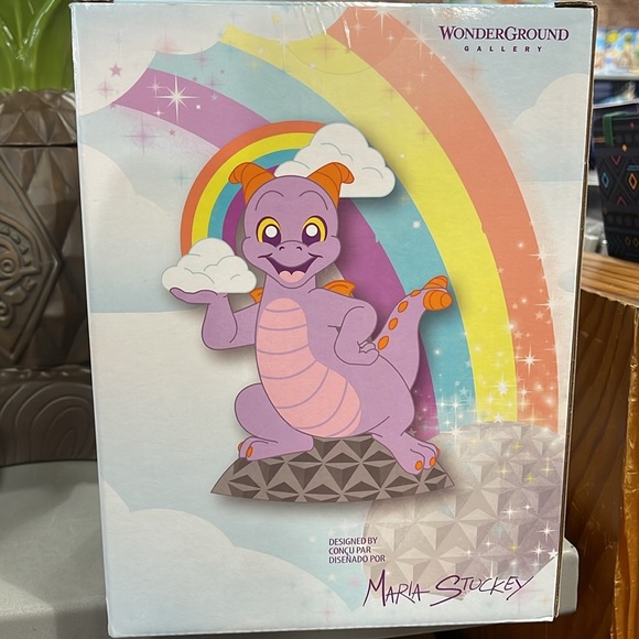 2022 Disney Parks Wonderground Vinyl Figure Maria Stuckey Figment Epcot SSE New - Picture 5 of 10